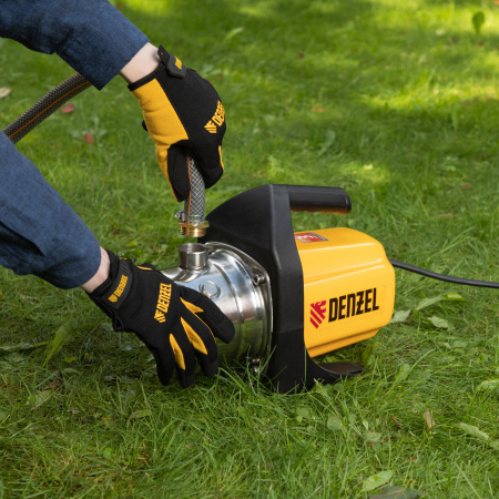 Насос садовый поверхностный DENZEL GP1000Х, 1000 Вт, 3500 л/ч, высота подъема 44 м