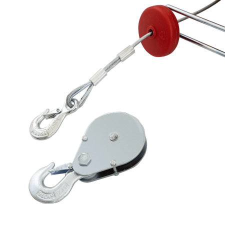 Тельфер электрический DENZEL TF-1200, 1.2 т, 1800 Вт, высота 12 м, 8 м/мин