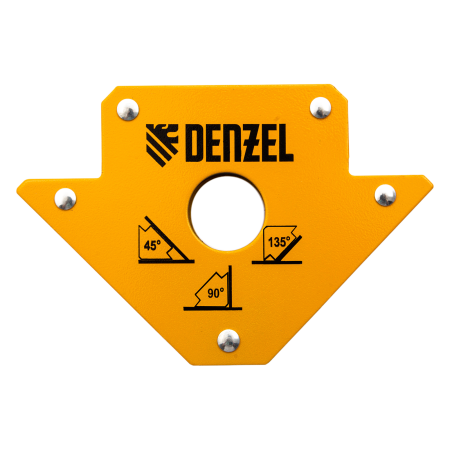 Фиксатор магнитный для сварочных работ DENZEL 97553, усилие 50 Lb