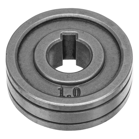 Подающий ролик DENZEL V профиль под стальную проволоку 0,8-1мм, 2 шт