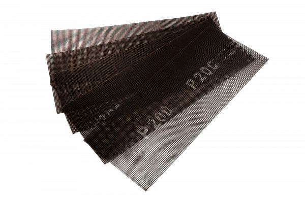 Сетка абразивная DENZEL 75179, P200, 115 x 280 мм, 5 шт.