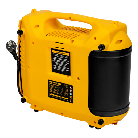 Компрессор воздушный DENZEL L1300, 10 бар, 1,3 кВт 180 л/мин 5 л, с набором аксессуаров