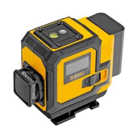 Лазерный уровень мультипризменный DENZEL DLV-360-3T, 30 м, зеленый луч, Li-Ion 2,4 Aч, штатив Лазерный уровень мультипризменный DENZEL DLV-360-3T, 30 м, зеленый луч, Li-Ion 2,4 Aч, штатив