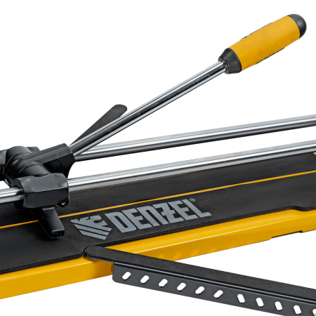 Плиткорез DENZEL 600х14мм, цельнометал. напр., каретка на подш., стальная станина, рукоятка-пенал