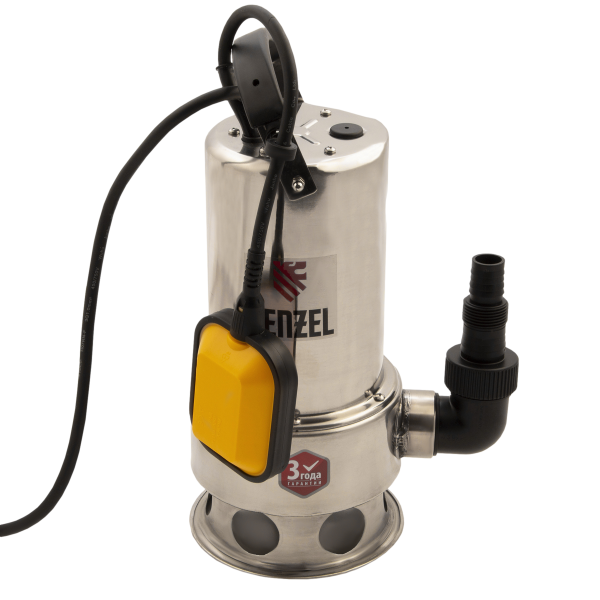 Дренажный насос DENZEL DP1100X, 1100 Вт, высота подъема 11 м, 15500 л/ч