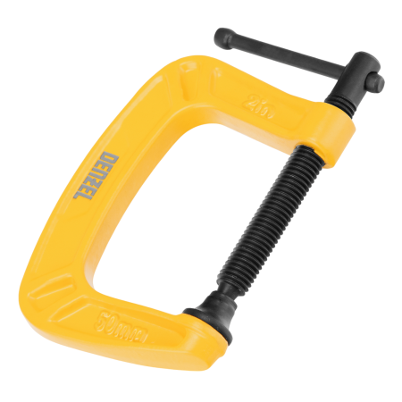 Струбцина DENZEL G-образная, усиленная, 50 мм