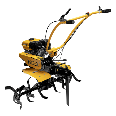 Мотоблок DENZEL DPT-170SB, 7 л.с., ремен.сцеп, фрез 3х4, ШОМ, без колес, передачи 2В/1Н