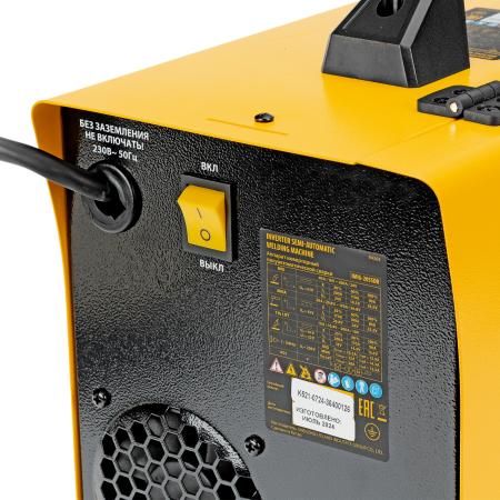 Аппарат инвертор DENZEL. полуавтомат. cварки IMIG-185SDR, 180 А, ПВ 60%, катушка 5 кг Аппарат инвертор DENZEL. полуавтомат. cварки IMIG-185SDR, 180 А, ПВ 60%, катушка 5 кг