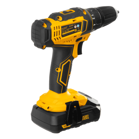 Аккумуляторная дрель-шуруповерт DENZEL CDL-18-02BM, Li-Ion, 18 В, 2 аккумулятор