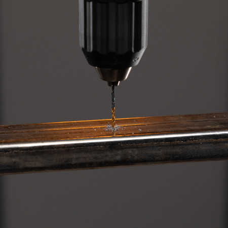 Набор сверл по металлу DENZEL 1,5-6,5 мм, HSS-Tin, Golden Tip, 13 шт