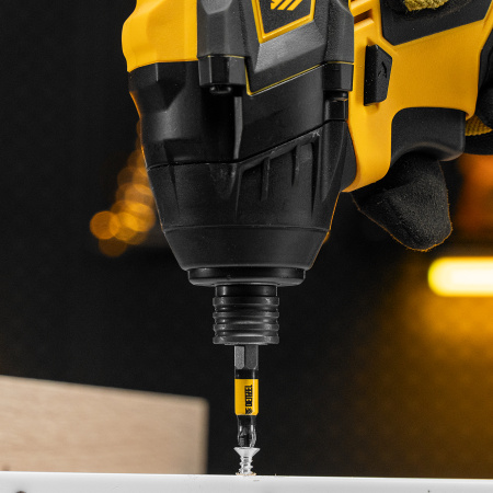 Бита DENZEL PH2х50, сталь S2, 10 шт., круглый профиль, отрывная упаковка, Е 6,3