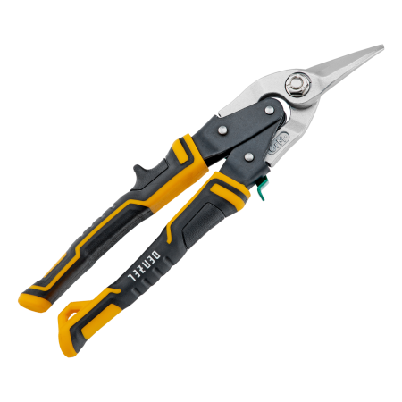 Ножницы по металлу DENZEL 78371, 270 мм, прямой и правый рез, сталь СrMo