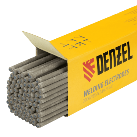 Электроды DENZEL DER-13/55, диам. 4 мм, 5 кг, основное покрытие