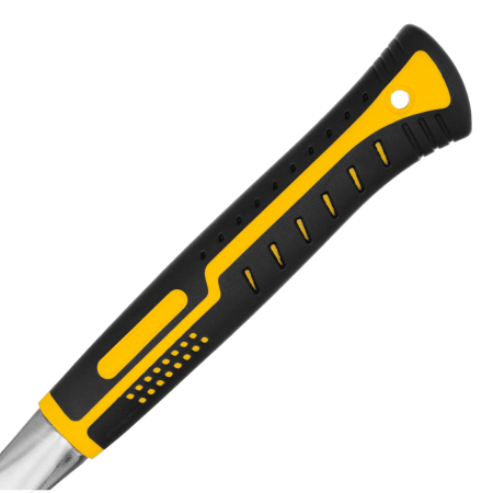 Молоток слесарный DENZEL 600 г, цельнометаллический, двухкомпонентная рукоятка