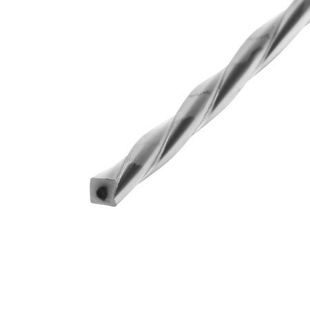 Леска для триммера DENZEL двухкомпонентная витой квадрат, 2,4мм х 243м, на DIN катушке EXTRA CORD