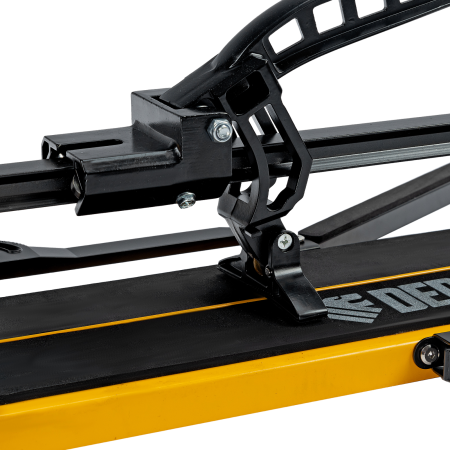 Плиткорез рельсовый DENZEL 1200х16мм, каретка на подш., стальная станина, усил. рукоятка-пенал