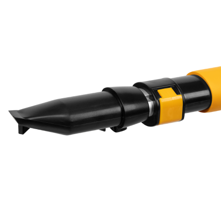 Щетка-сметка со скребком DENZEL телескоп, поворотная голова, 750-1120 мм