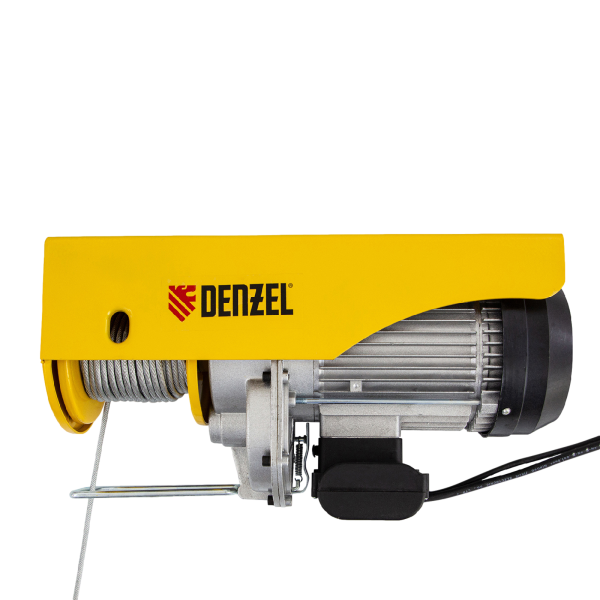 Тельфер электрический DENZEL TF-1000, 1 т, 1600 Вт, высота 12 м, 8 м/мин