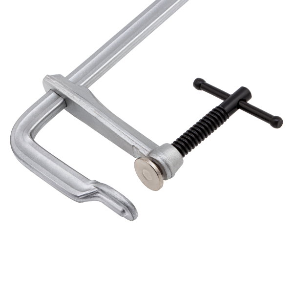 Струбцина DENZEL F-образная, 120x600мм, кованая Струбцина DENZEL F-образная, 120x600мм, кованая