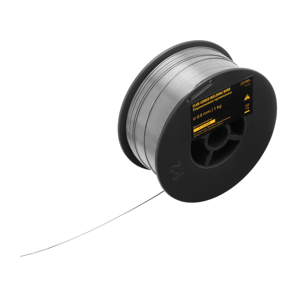 Порошковая проволока Denzel Е71TGS, диам. 0,8 мм, 1 кг, диам. катушки D100