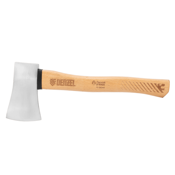 Топор кованый DENZEL 680 г, американский тип, буковая рукоятка, 360мм, EFP