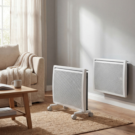 Конвектор гибридный электрический DENZEL HybridX-1500, ИК нагреватель, цифровой термостат