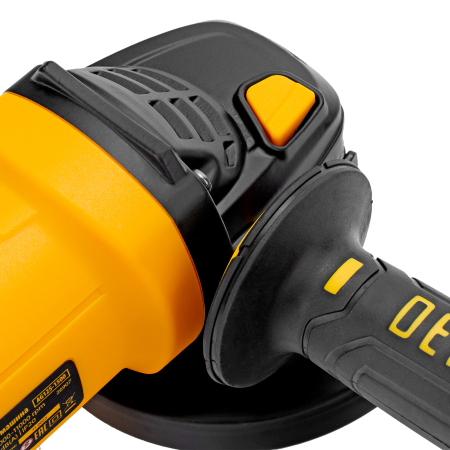 Машина шлифовальная угловая DENZEL AG125-1500, 1500 Вт, 125 мм, 3000-11000 об/мин