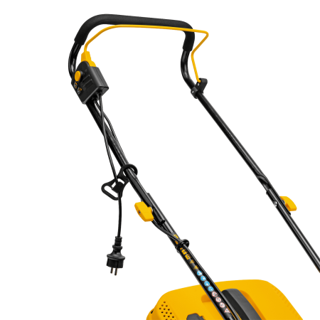 Газонокосилка электрическая DENZEL GM-1300, 1300 Вт, шир. 32 см, 5 уров., травосб. 35 л