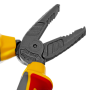Плоскогубцы комбинированные DENZEL диэлектрические трехкомпонентные рукоятки до 1000 В, 165 мм