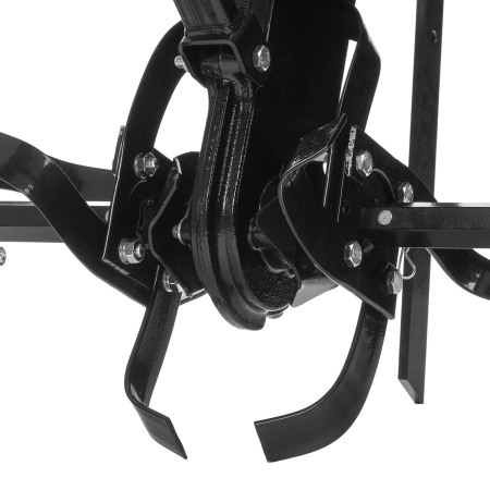 Мотоблок DENZEL DPT-370S, 7 л.с., ремен.сцеп, фрез 3х4, ШОМ, передачи 3В/1Н