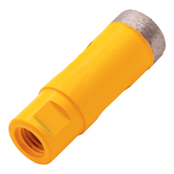 Сверло алмазное по керамограниту DENZEL 72681, 25 мм, М14, мокрая резка