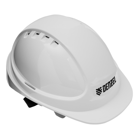 Каска защитная DENZEL ударопр.«Форвард» (К-05),ABS/PC,комплект со встроен.очк.ОЧК-05 Форвард, белая