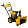 Снегоуборщик гибридный с функц. подметания DENZEL SWB-600, 212 сс, руч. старт, 2 насадки