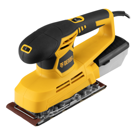 Машина плоскошлифовальная вибрационная DENZEL VS-90-187, 240 Вт, 6000-11000 об/мин