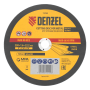Круг отрезной по металлу DENZEL, 230 х 1,6 х 22,2 мм, WA46TBF