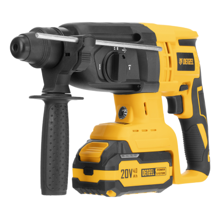 Перфоратор аккумуляторный бесщет. DENZEL RHH-BL-20-28, 3 Дж, Li-Ion, 20 В