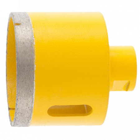 Сверло алмазное по керамограниту DENZEL 72694, 70 мм, М14, мокрая резка