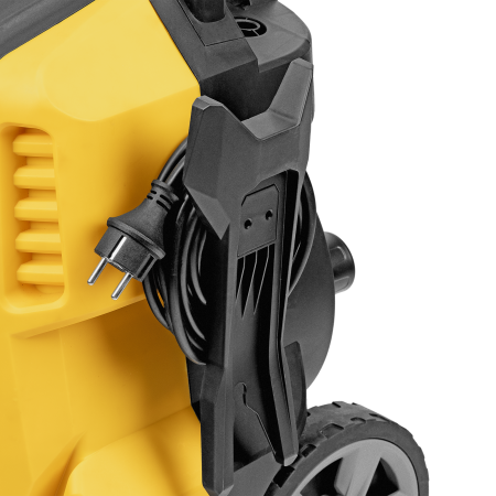 Моечная машина высокого давления DENZEL R-230iD, 3300 Вт, 230 бар, 600 л/ч, асинхронный двигатель, с барабаном