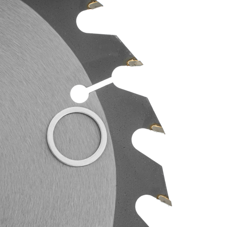 Пильный диск по дереву DENZEL ф185х 20 мм, 24 зубьев