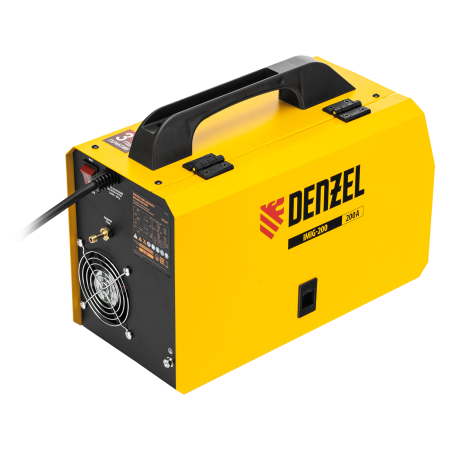 Аппарат инвертор. полуавтомат. cварки DENZEL IMIG-200, 200 А, ПВ 60%, катушка 5 кг