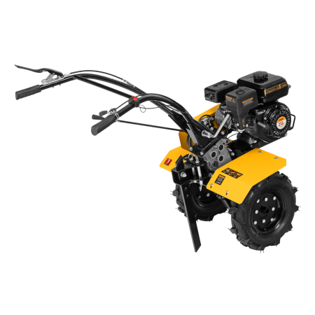 Мотоблок DENZEL DPT-170, 7 л.с., ремен.сцеп, шир 85 см, глуб 35 см,фрез 3х3,ШОМ,скор 2В/1Н,кол 8"