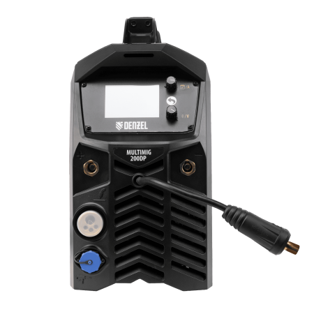 Аппарат инвертор. полуавтомат. сварки DENZEL MultiMIG-200DP Synergy Double Pulse, 200 А, ПВ 80%