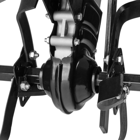 Мотоблок DENZEL DPT-170, 7 л.с., ремен.сцеп, шир 85 см, глуб 35 см,фрез 3х3,ШОМ,скор 2В/1Н,кол 8"