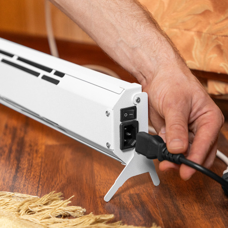 Конвектор электрический DENZEL плинтусный ATRIC-300, 230 В, 300 Вт, ТЭН