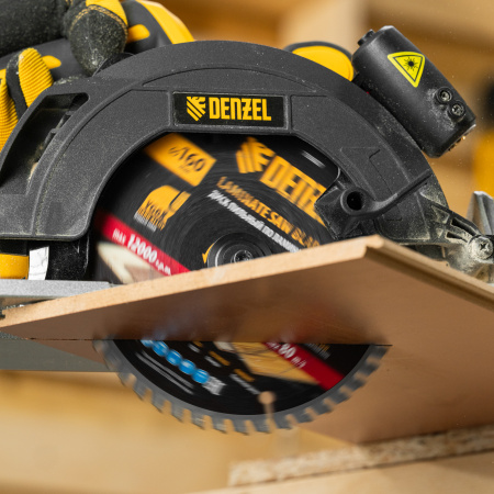 Пильный диск по ламинату DENZEL ф160 х 20 мм, 48 зубьев