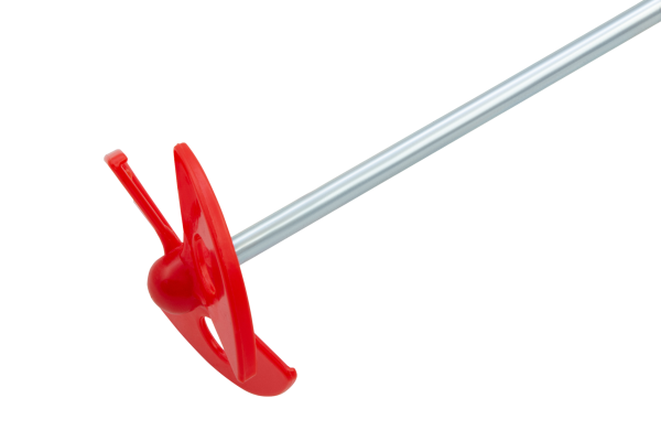 Миксер для красок DENZEL 848297, 60 x 350 мм, цилиндрический хвостовик 6 мм