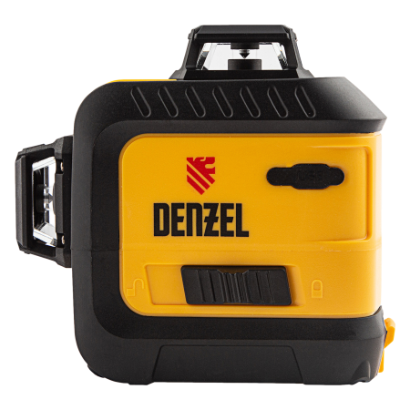 Лазерный уровень DENZEL LX 360-3 Red, 30 м, 635 нм, Li 2800 мАч, 5/8 дюйм
