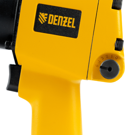 Пневмогайковерт ударный DENZEL IW860+набор головок, 1/2, 7000 об/мин, 868 Нм