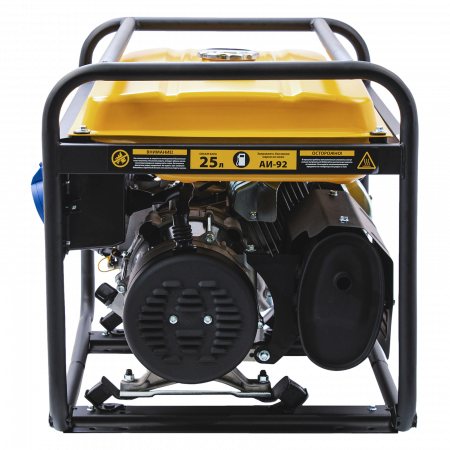 Генератор бензиновый DENZEL GE 6900, 5.5 кВт, 220 В/50 Гц, 25 л, ручной старт