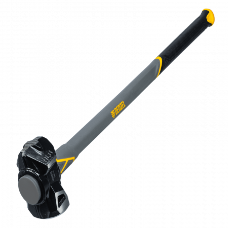 Кувалда с клиновидным бойком DENZEL 3,6 кг, фибергласовая рукоятка c TPR